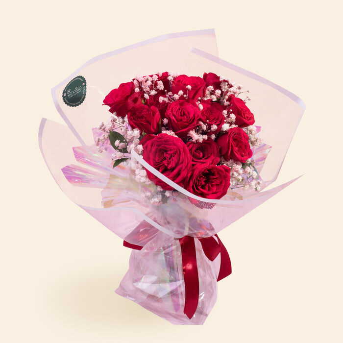 Amber Fresh Flower Bouquet
