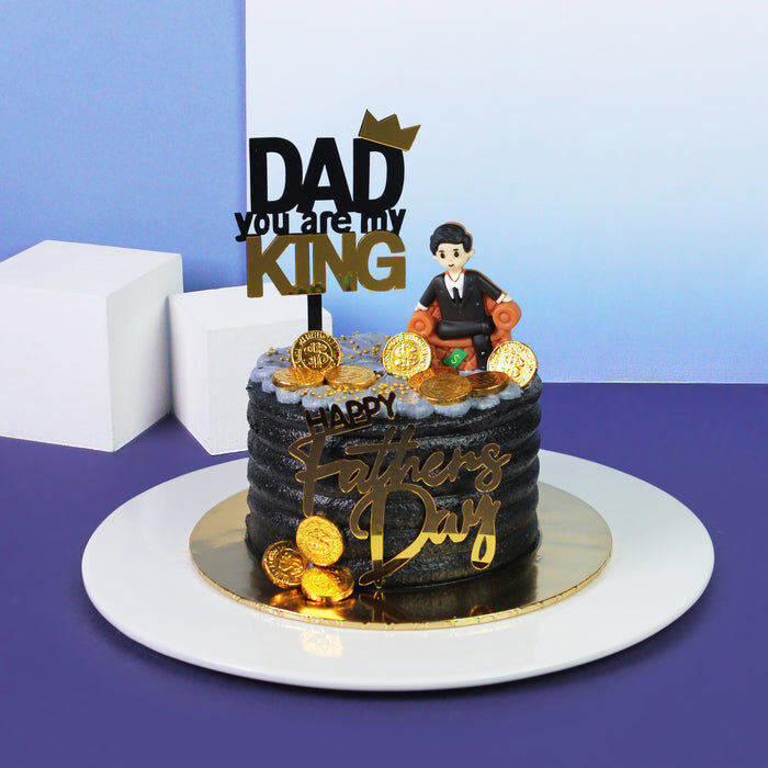 Dad You Are My King Cake (5 inch x 3 inch)