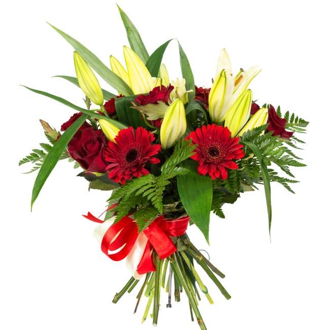 roses gerberas lilies (Standard)