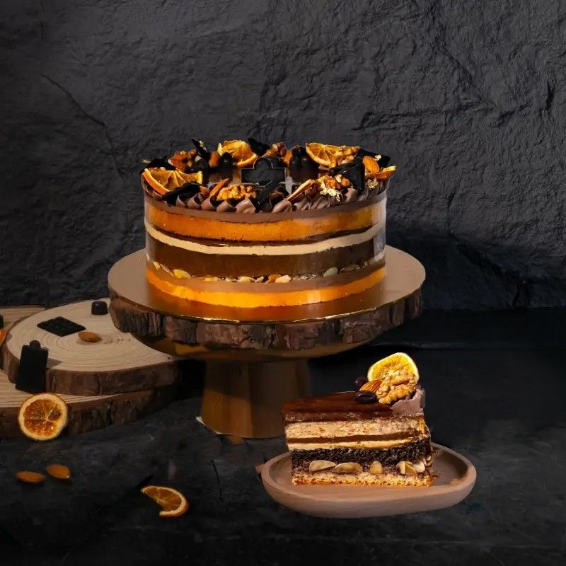 Callebaut® Gâteau Opera Chiffonge® (4 inch (±0.3 kg, serve 2-4 pax))
