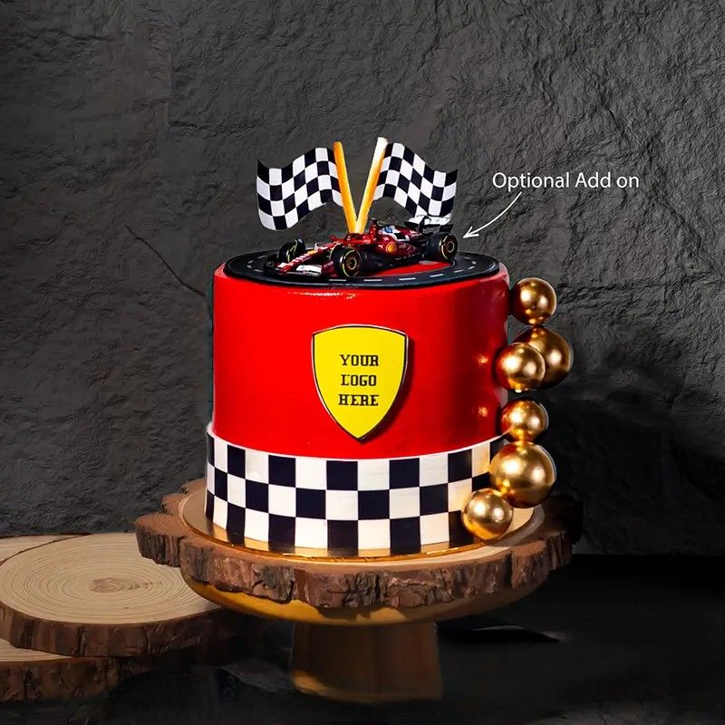 Racing Car Theme Cake (6 inch (±1.2 kg, serve 10-20 pax))