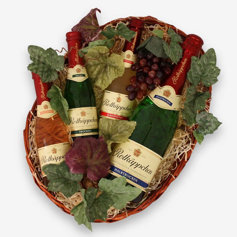 4 Champagne gift basket