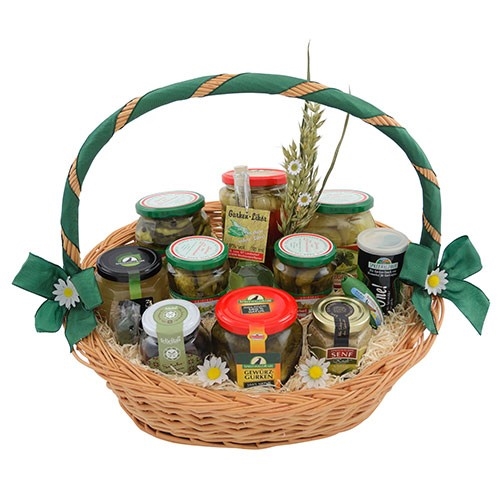 Gift basket "Large Cucumber Basket"