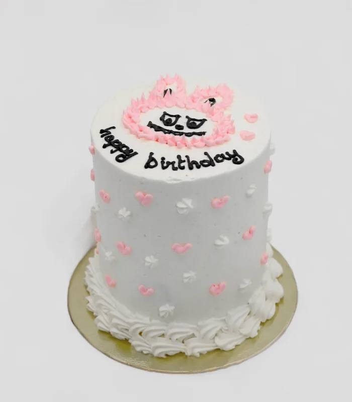 LABUBU Love Buttercream Cake