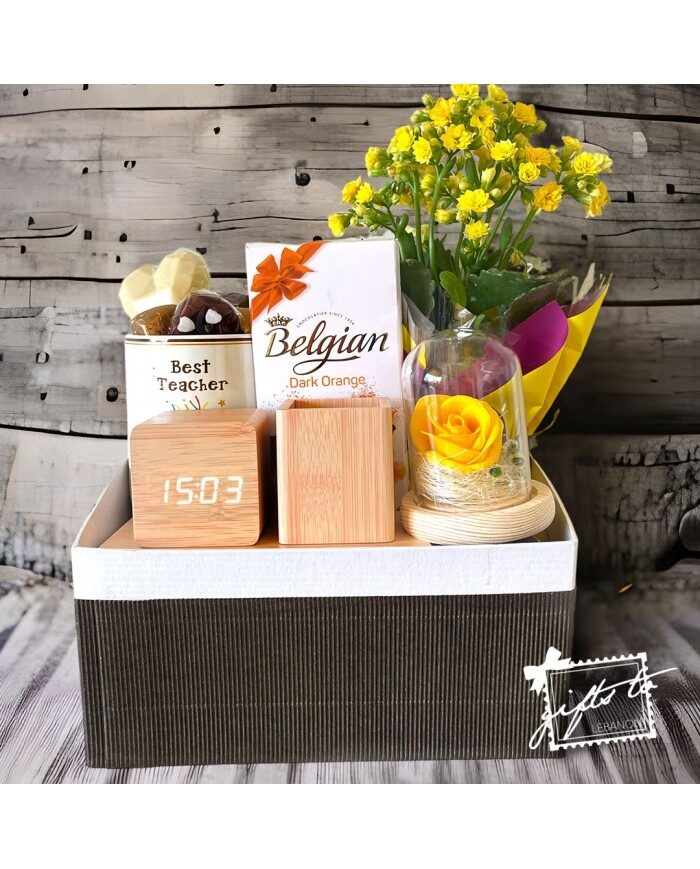 Teacher's Digital Clock Chocolate Gift Box