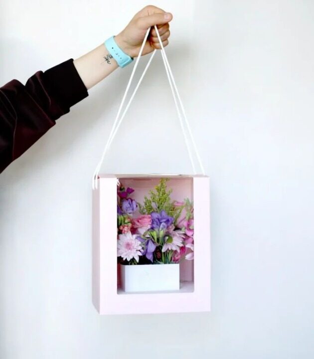 Graceful in Pink Flower Gift Box