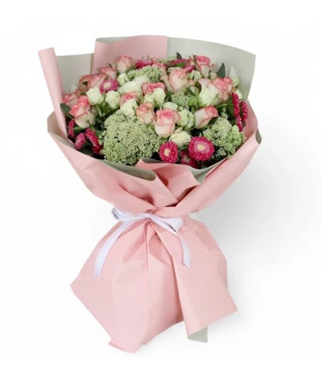 Timeless Pink & White Bouquet