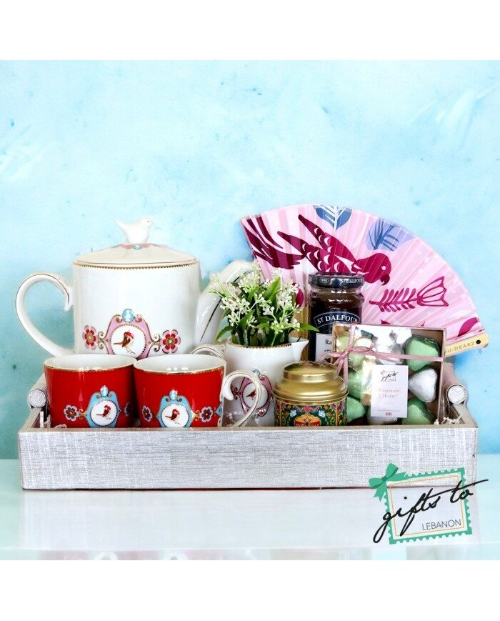 Porcelain Perfection Tea Tray Set