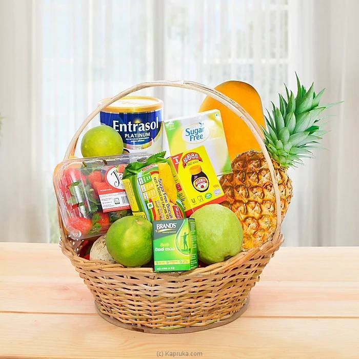Goodies For A Long Life Fruit Basket