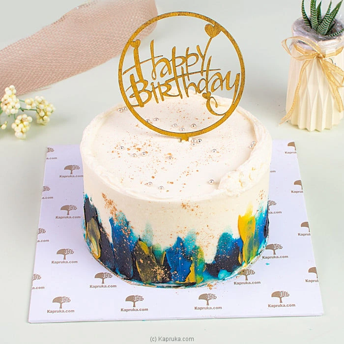 Celebratory Ribbon Delight Cake