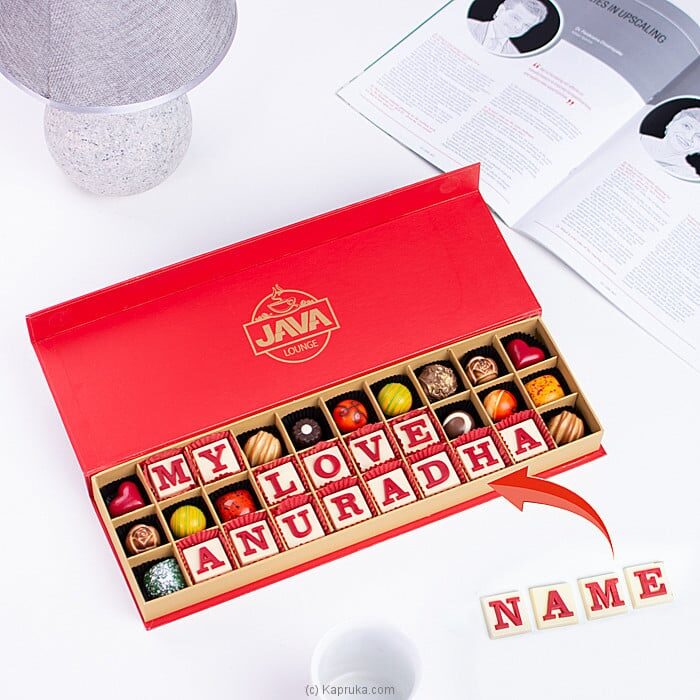 My Love Customised 30 Pieces Chocolate Box