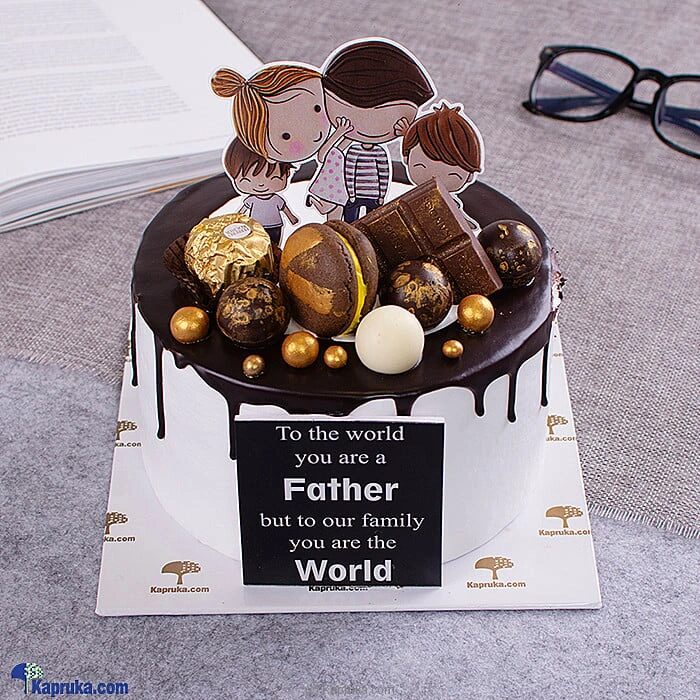 Father'S Sweet Family Cake- Chocolate Cake