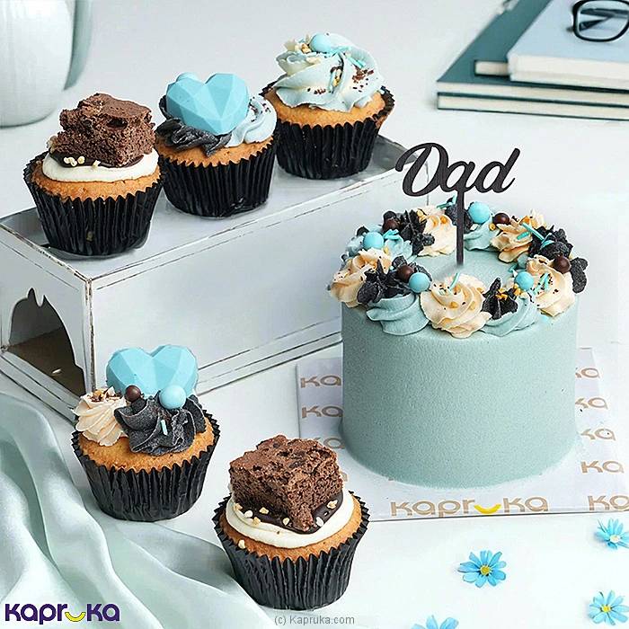 Pastel Grace Bento Ribbon Cake And Cupcake Set