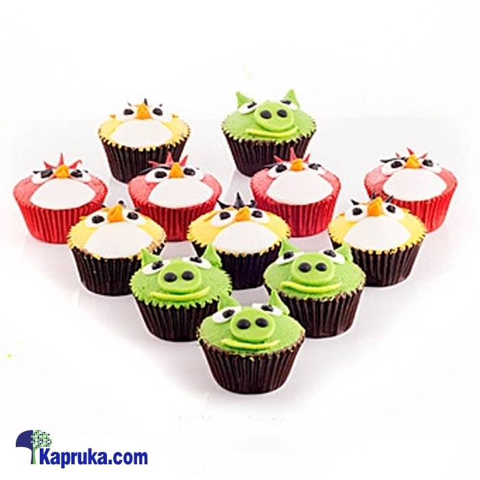 Angry Birds Cupcakes