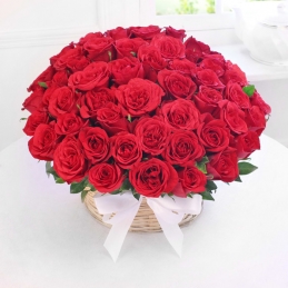 Full Rose Basket
