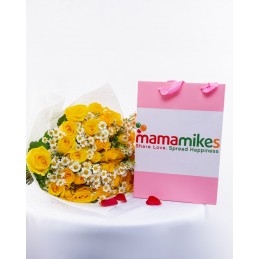 Yellow Roses Bouquet