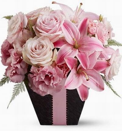 Pink Floral Deco