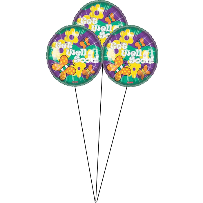 Get Well Soon Flowe(Bunch of Three)