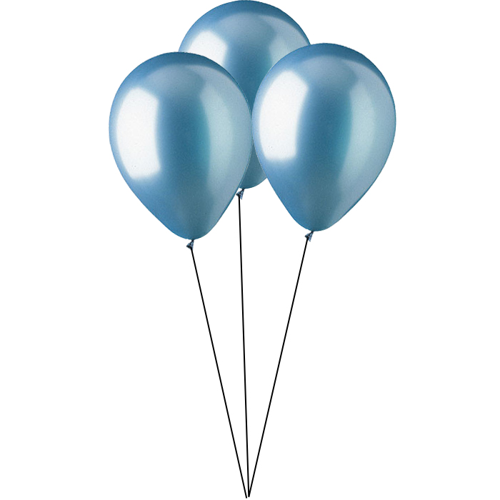 Baby Blue Balloon(Bunch of Three)