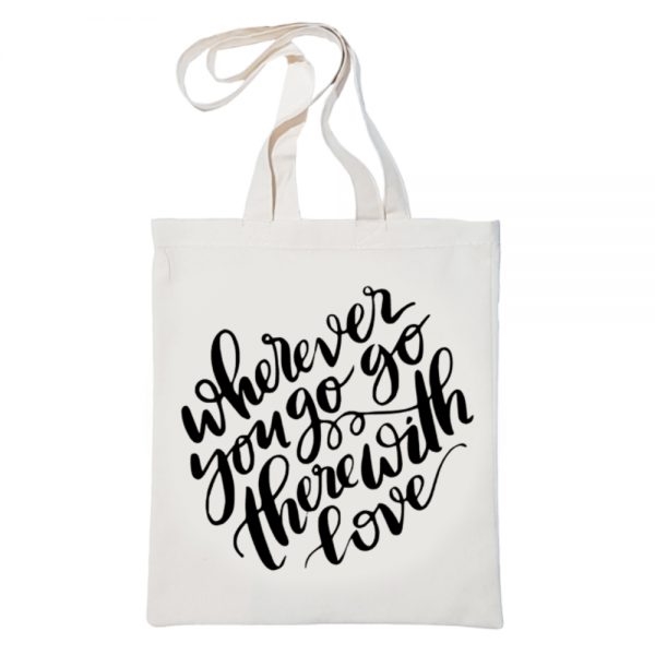 Go With Love Tote Bag