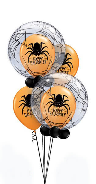 Deco Bubble - Spiders Web Qualatex