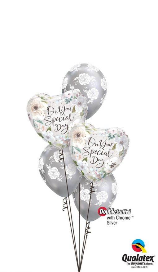 Bouquet 1467 Celebrating With You Qualatex #10489-2 85640-3 58270-3