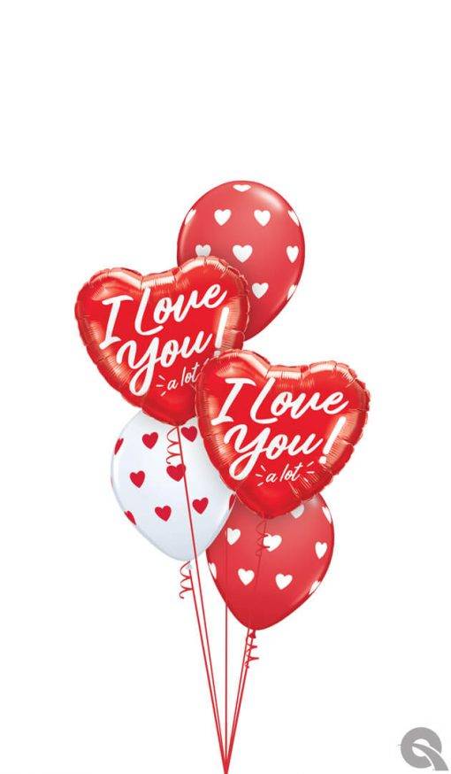 Bouquet 1646 All I Need is You and Me Qualatex #20991-2 76928-3