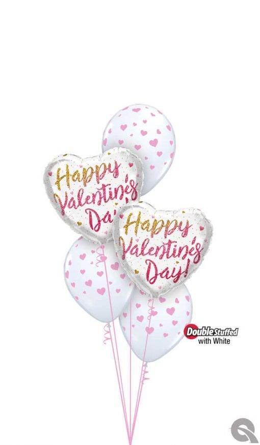 Bouquet 1654 All We Need is Us Qualatex #20983-2 18100-3 43802-3