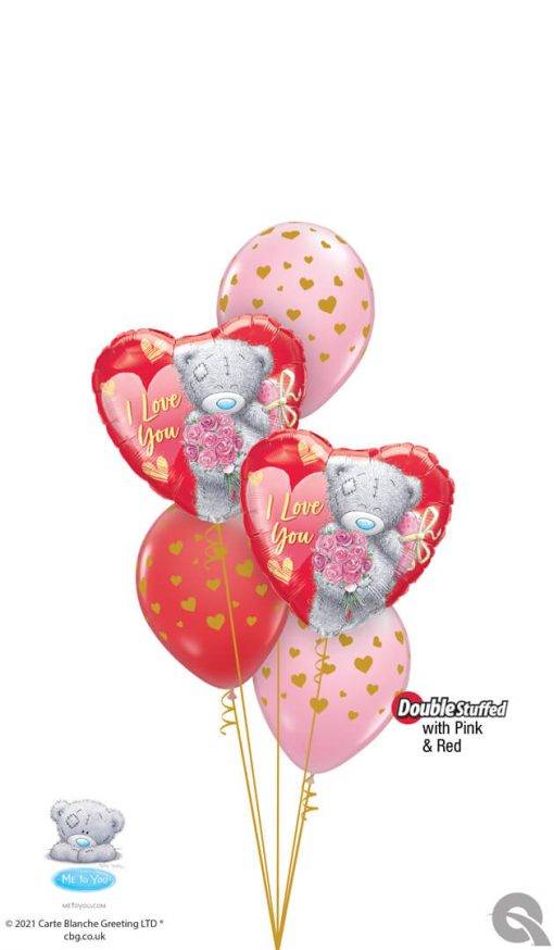 Bouquet 1657 You are the Beary Best! Qualatex #21304-2 85706-3 43766-2 43790-1