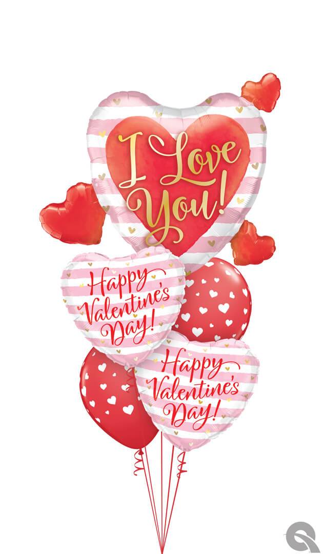 Bouquet 1671 Your Love is All I Need Qualatex #21042 20970-2 79951-2