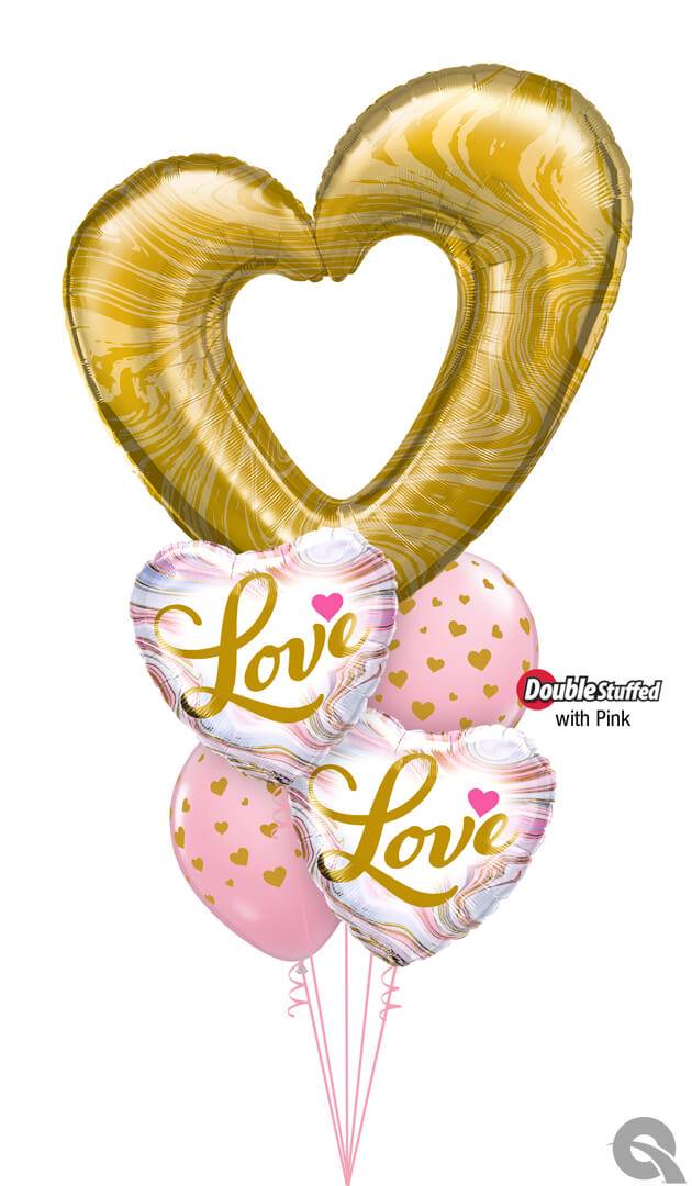 Bouquet 1674 Golden hour! Qualatex #23189 24757-2 85706-2 43766-2