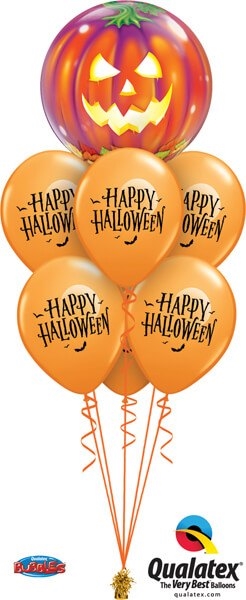 Bouquet 356 Jack O'Lantern Qualatex #18494 60152-6