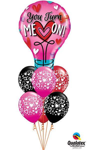 Bouquet 492 You turn Me On! Qualatex #46052 40863-6