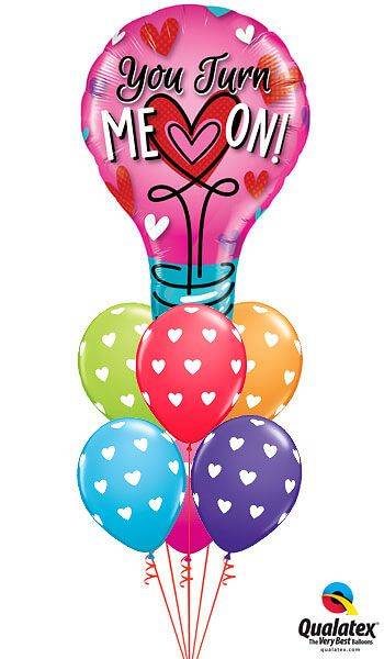 Bouquet 503 You Turn Me On! Qualatex #46052 78707-6