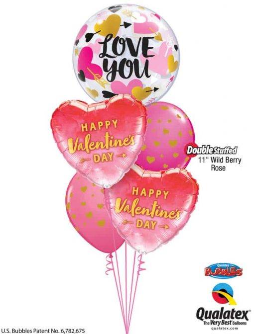 Bouquet 778 Cupid'S Arrows Qualatex # 78457 78539-2 85706-2 43791-1 25572-1