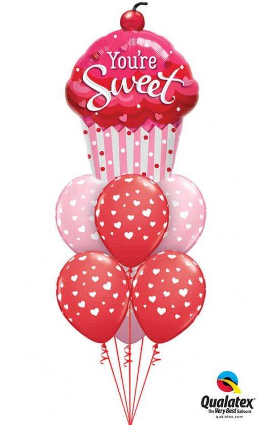 Bouquet 813 How Sweet it is to be Loved by You! Qualatex #98699 85713-6