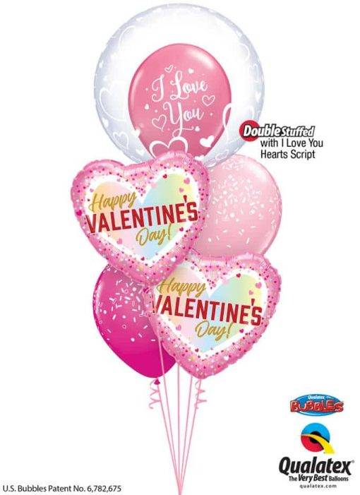 Bouquet 831 Love is in the Air Qualatex #29505 97162-2 57055-2