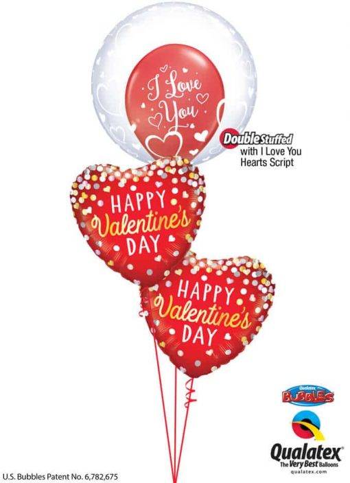 Bouquet 833 You'll Forever Be My Always! Qualatex #29505 57055-1 97165-2