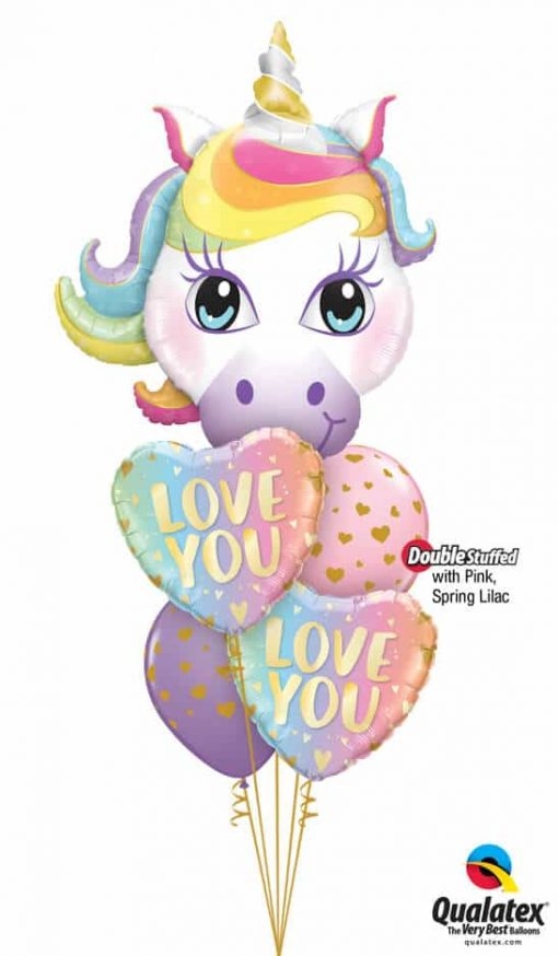 Bouquet 871 Love is the Closest Thing to Magic! Qualatex #57352 97433-2 85706-2 43766-1 43754-1