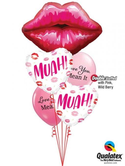 Bouquet 873 Smooch! Qualatex #16451 97182-2 25572-1 43766-1