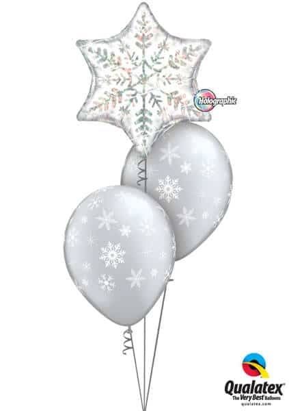 Bouquet-97 Dazzling Snowflake Qualatex-20263 40800-2