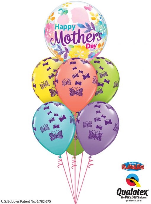 Bukiet 908 Mother's Day Love Rises Qualatex #55581 48365-6