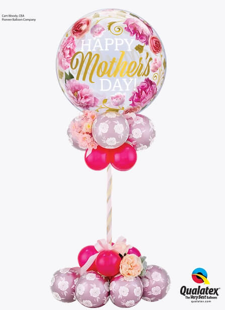 Bouquet 916 Mother's Day Spring Blossom Centerpiece Qualatex #82541 85640-8 25572-8