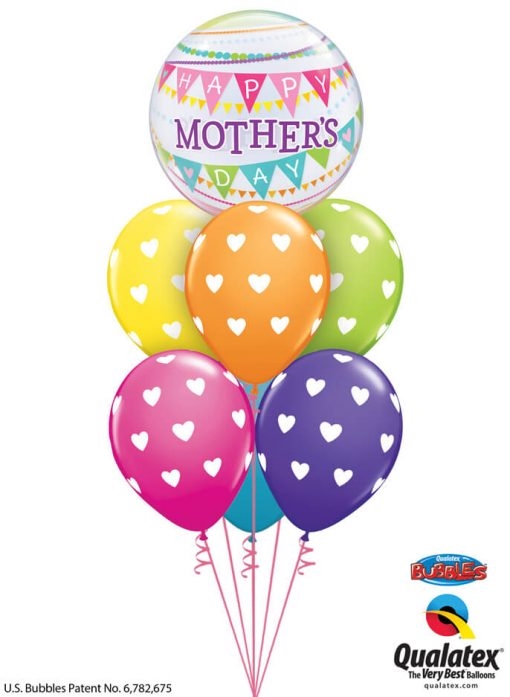 Bukiet 949 Cute And Colorful Mother's Day Hearts