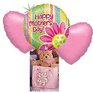 Mothers Day Bear Bouquet No 1