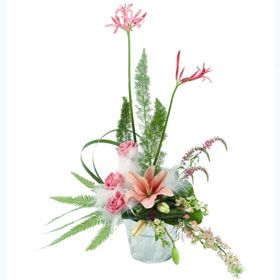 Baby Girl Arrangement (Standard)