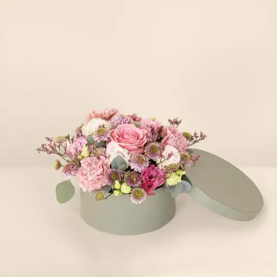 The pink flower box for mom (Small)