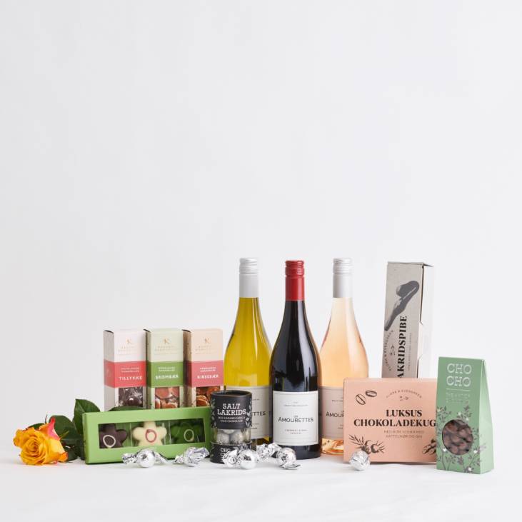 Extravagant gift basket (small)