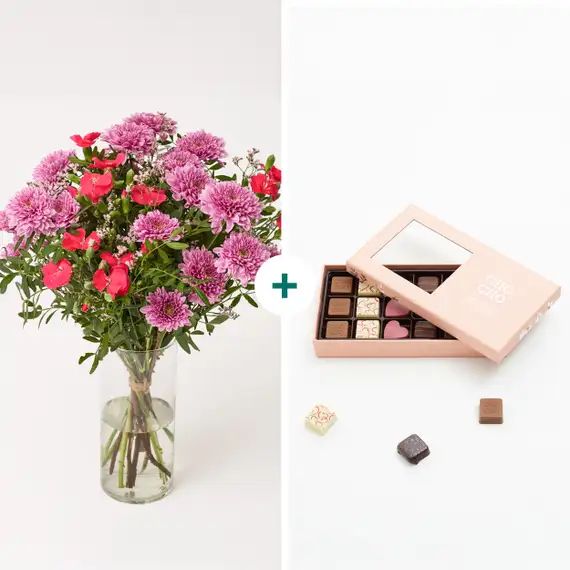 The loving thought for mother with CHO CHO 18 pieces.