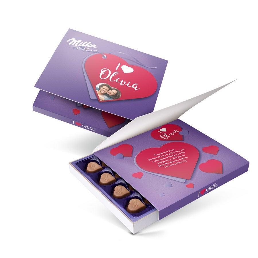 I Love Milka! Giftbox - Love (110 gram)